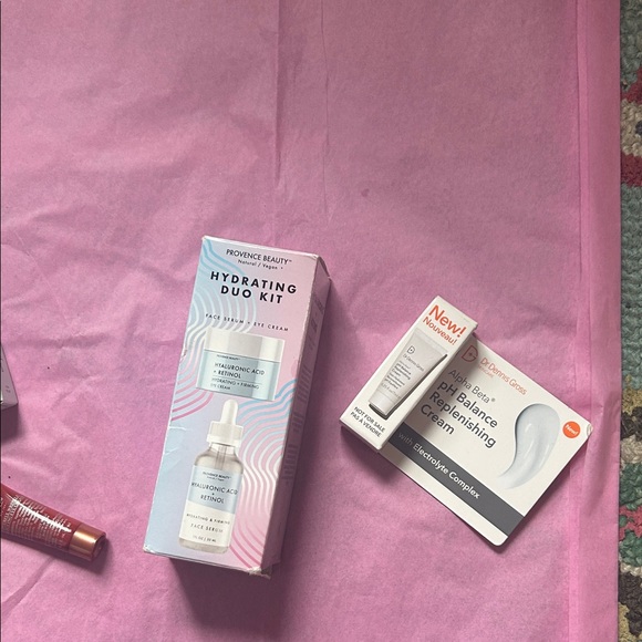 skincare set bundle!cleanser,toner, 2 eye creams, serum, moisturizer.sample&full - Picture 11 of 16